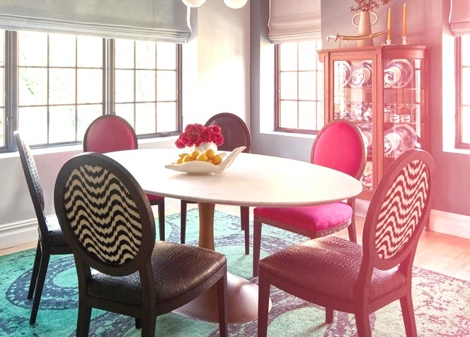Eclectic Dining Room - Kitchen Dining