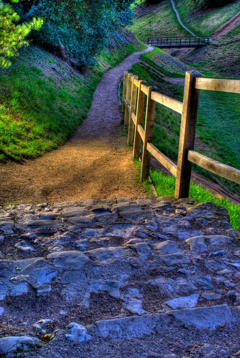 Ancient Foot Path, Suffolk, England